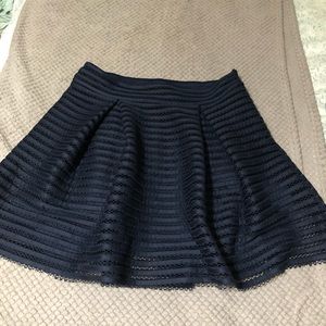 Express pleated flare skirt size 8